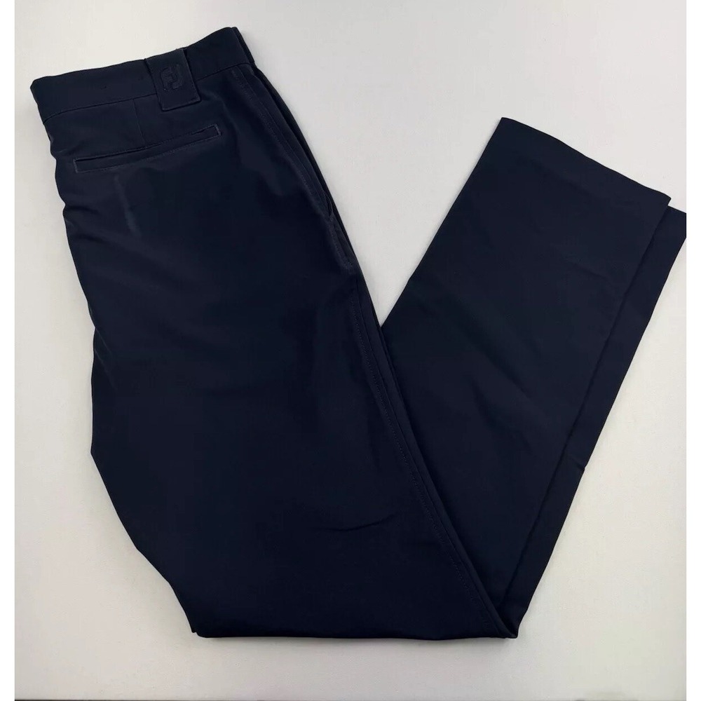 FootJoy Performance Golf Pants Stretch Men's Size 34x33 Navy Blue *READ*